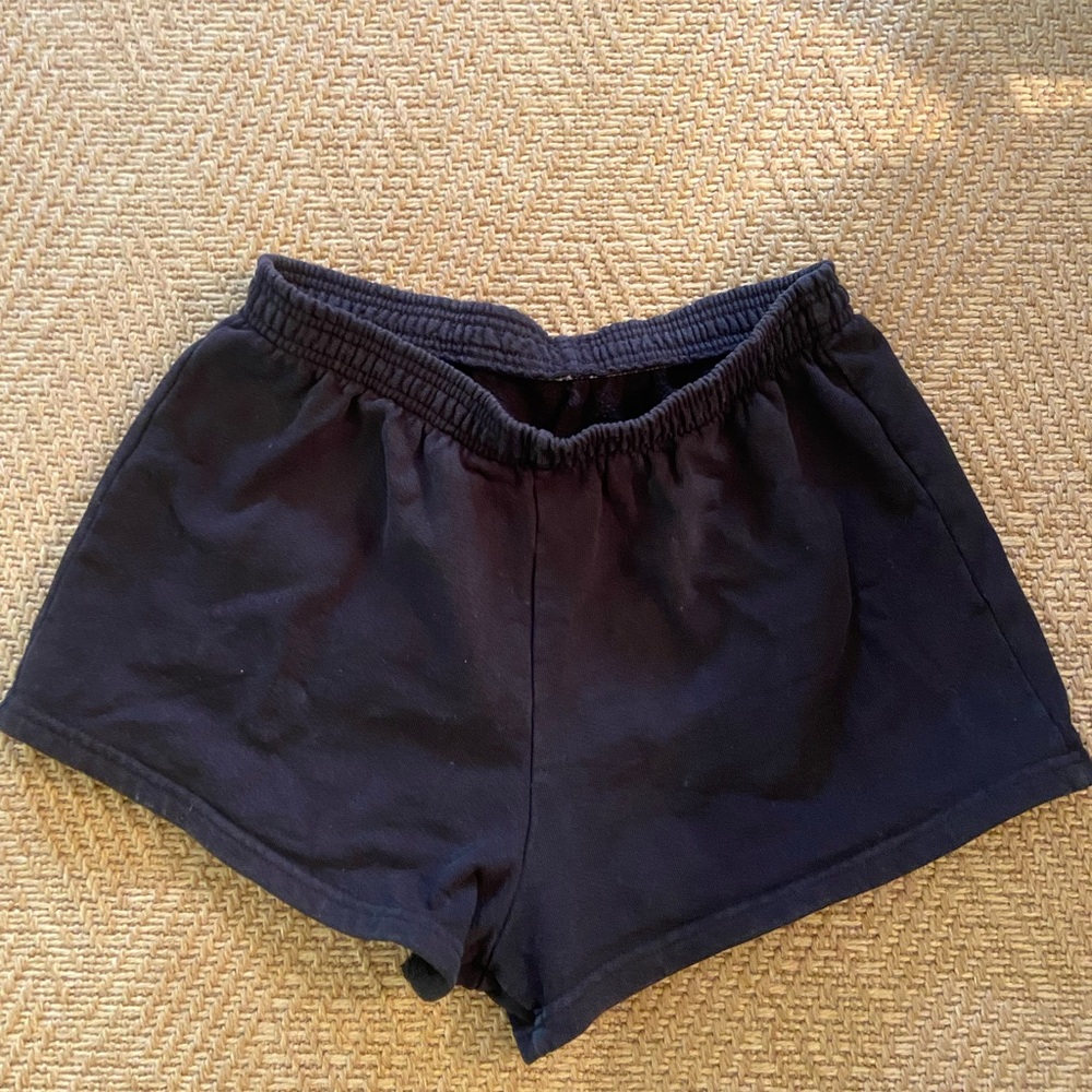 Los Angeles Apparel Black sweatshorts in size medium!